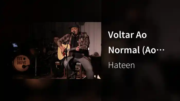 Voltar Ao Normal (Ao Vivo)