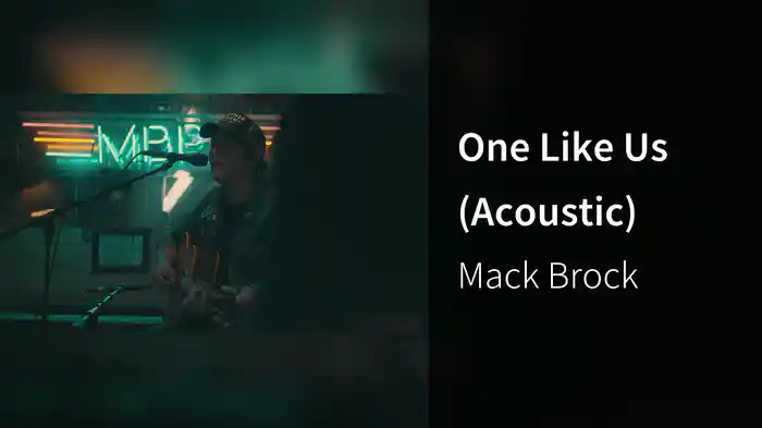 One Like Us (Acoustic)