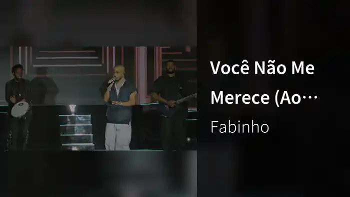 Você Não Me Merece (Ao Vivo No Rio De Janeiro / 2026)