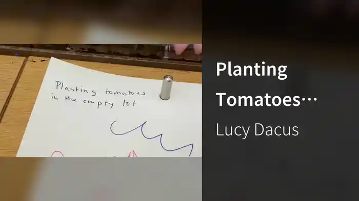 Planting Tomatoes (Lyric Video)