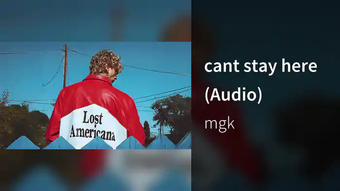 cant stay here (Audio)