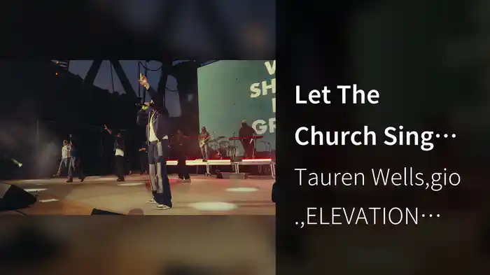 Let The Church Sing (Lyric Video)