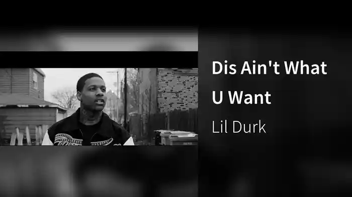 Dis Ain't What U Want