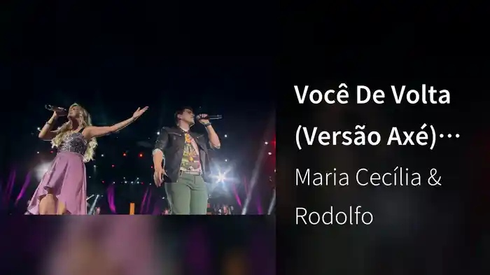 Você De Volta (Versão Axé) (Ao Vivo)