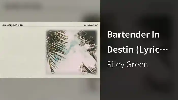 Bartender In Destin (Lyric Video)