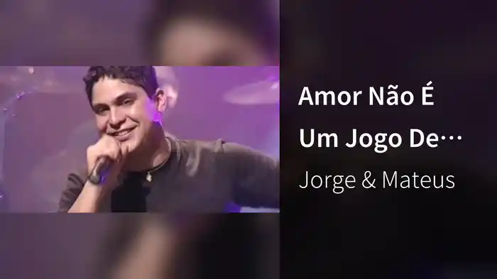 Amor Não É Um Jogo De Azar (Ao Vivo Em Goiânia / 2007)