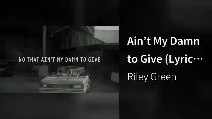 Ain’t My Damn to Give (Lyric Video)