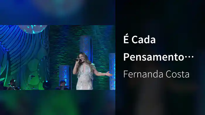 É Cada Pensamento (Ao Vivo)