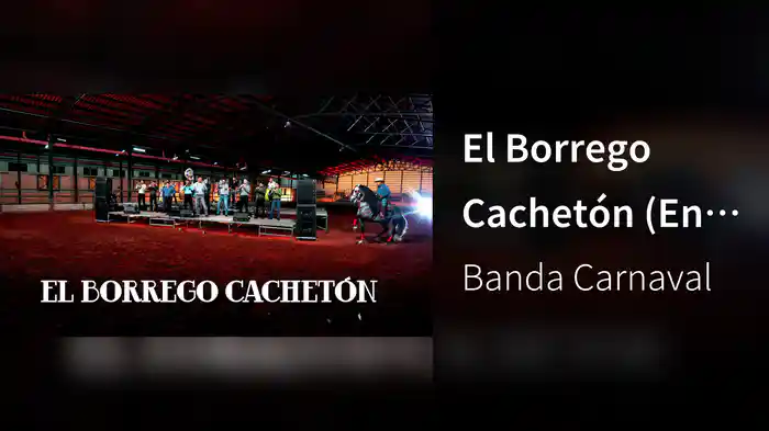 El Borrego Cachetón (En Vivo / LETRA)