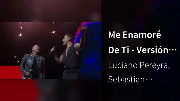 Me Enamoré De Ti - Versión Cumbia (En Vivo)