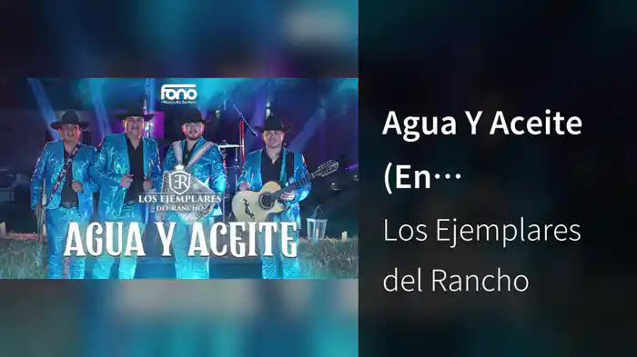 Agua Y Aceite (En Vivo/LETRA)