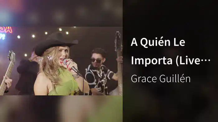 A Quién Le Importa (Live Sessions)