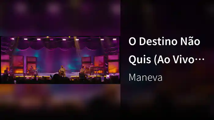 O Destino Não Quis (Ao Vivo Em São Paulo / 2025)
