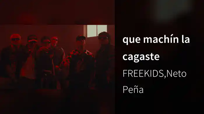 que machín la cagaste