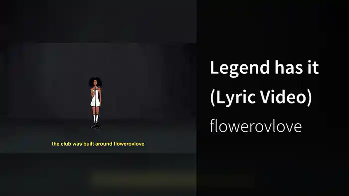 Legend has it (Lyric Video)