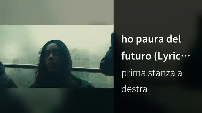 ho paura del futuro (Lyric Video)