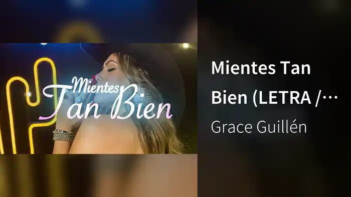 Mientes Tan Bien (LETRA / Live Sessions)