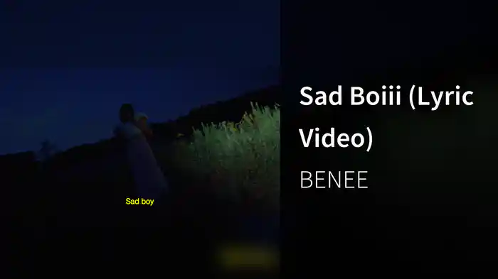 Sad Boiii (Lyric Video)