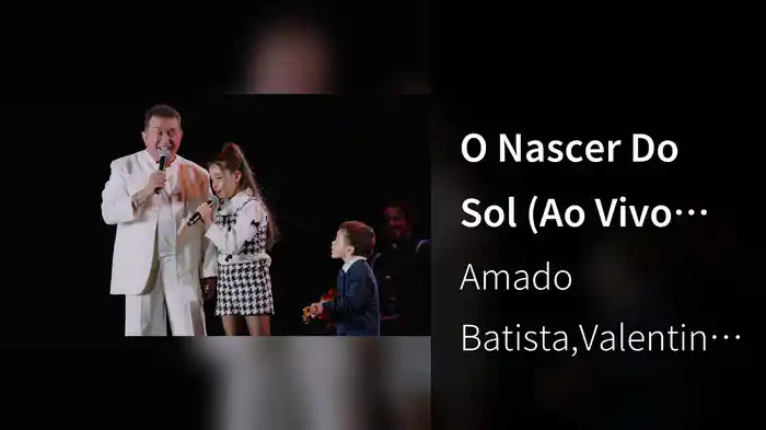 O Nascer Do Sol (Ao Vivo)