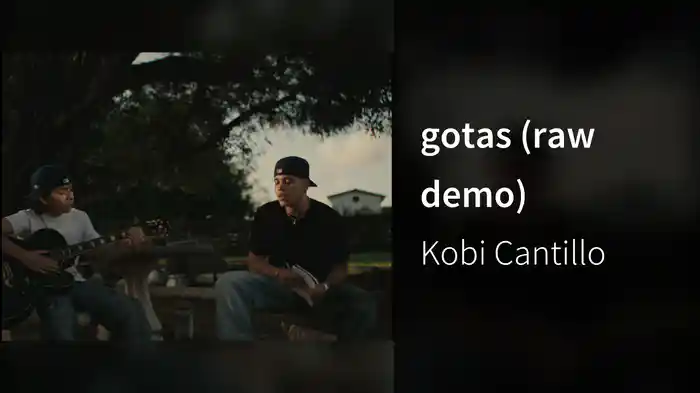 gotas (raw demo)