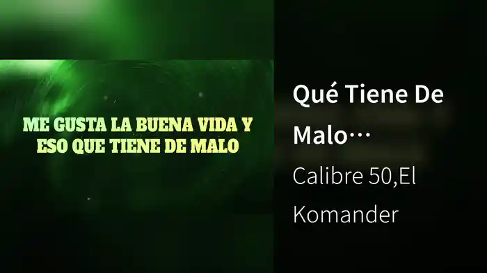 Qué Tiene De Malo (Karaoke)