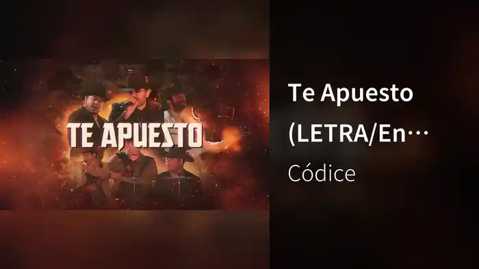 Te Apuesto (LETRA/En Vivo)