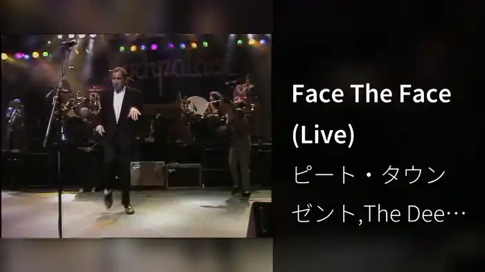 Face The Face (Live)