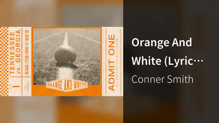 Orange And White (Lyric Video)