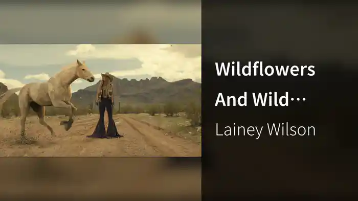 Wildflowers And Wild Horses