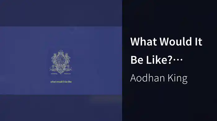 What Would It Be Like? (Audio)