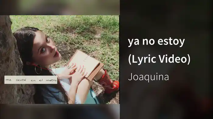 ya no estoy (Lyric Video)