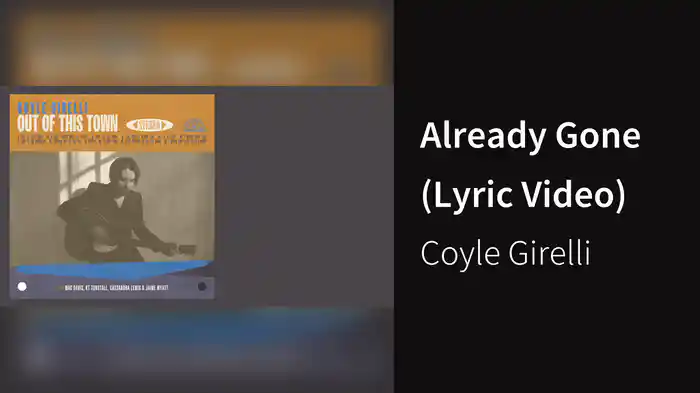 Already Gone (Lyric Video)