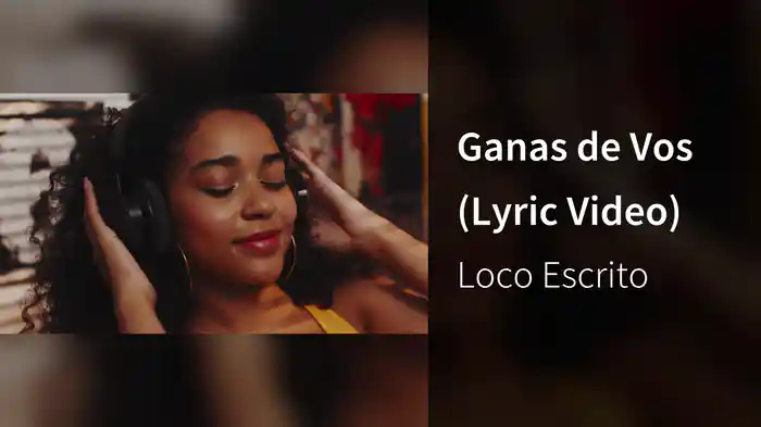 Ganas de Vos (Lyric Video)