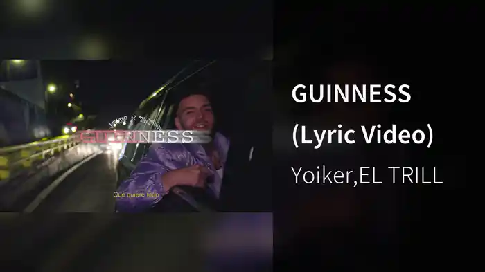 GUINNESS (Lyric Video)