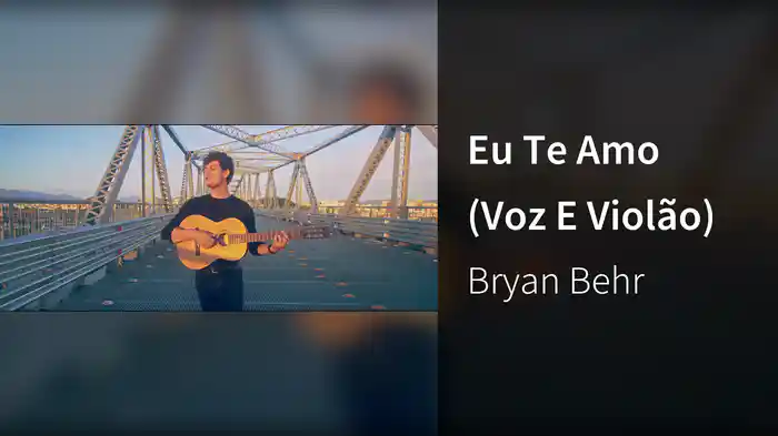 Eu Te Amo (Voz E Violão)