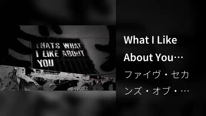 What I Like About You (Lyric Video)