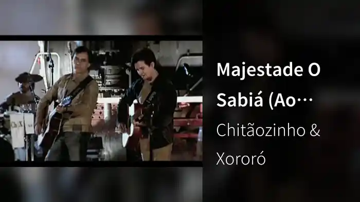 Majestade O Sabiá (Ao Vivo)