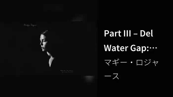 Part III – Del Water Gap: 2012-2013 (Visualizer)