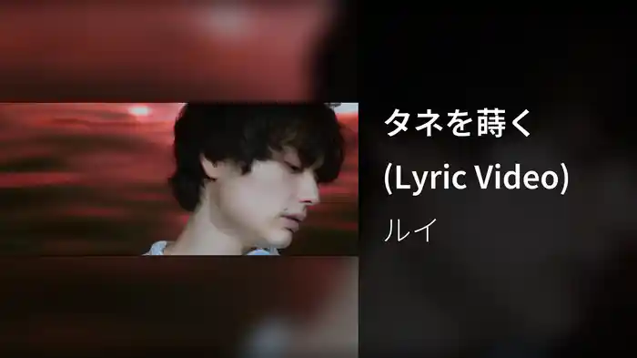 タネを蒔く (Lyric Video)