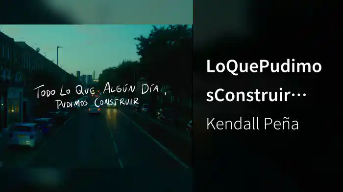 LoQuePudimosConstruir (Lyric Video)