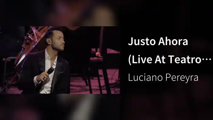 Justo Ahora (Live At Teatro Colón, Argentina / 2019)