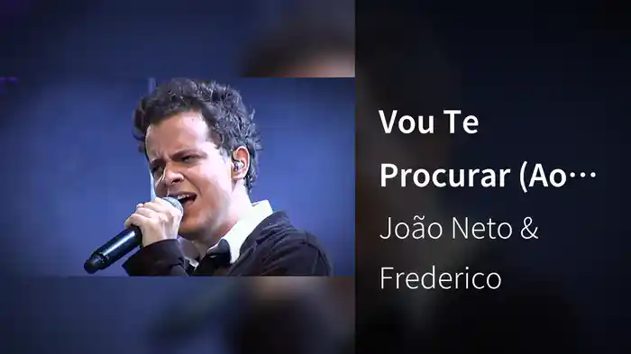 Vou Te Procurar (Ao Vivo)