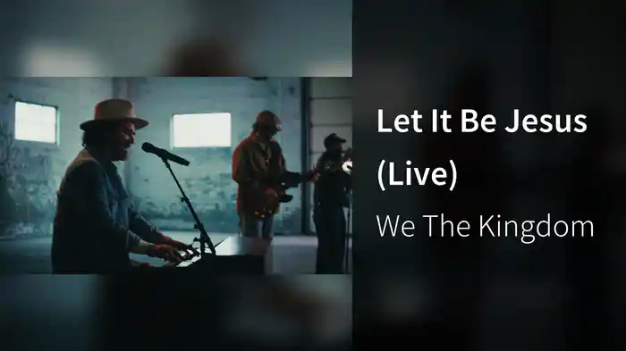 Let It Be Jesus (Live)