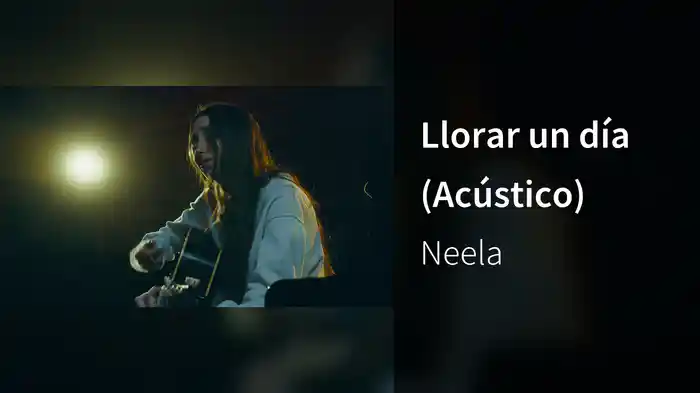 Llorar un día (Acústico)