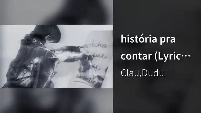 história pra contar (Lyric Video)