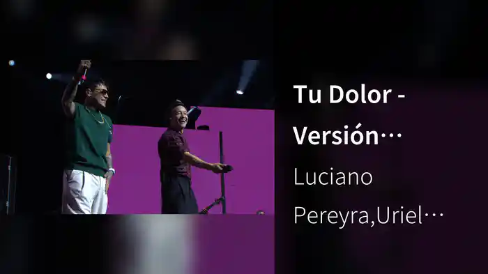 Tu Dolor - Versión Cumbia (En Vivo)