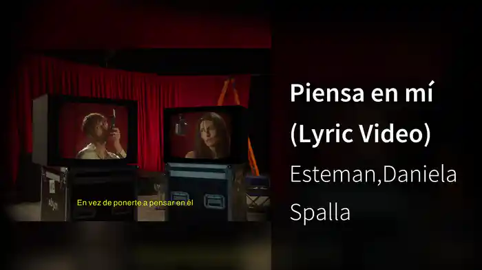 Piensa en mí (Lyric Video)