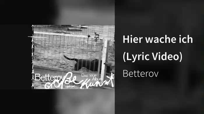 Hier wache ich (Lyric Video)