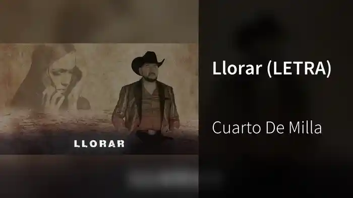 Llorar (LETRA)