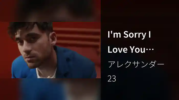 I'm Sorry I Love You (Anniversary)